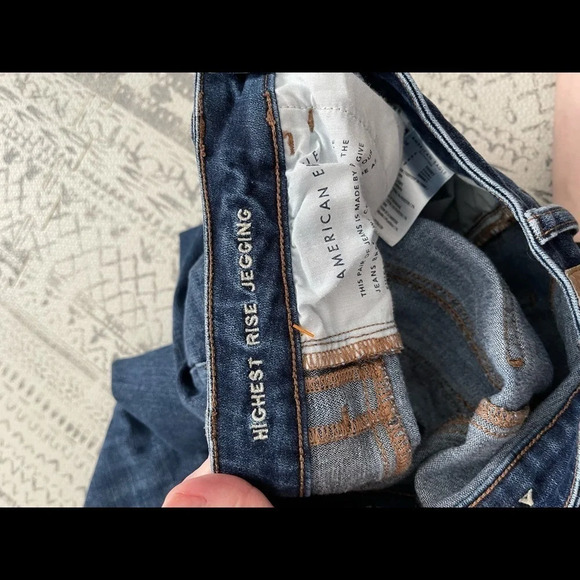 AEO highest rise distressed jeggings - Picture 8 of 8